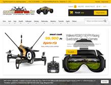 Tablet Screenshot of modellcentrum.hu